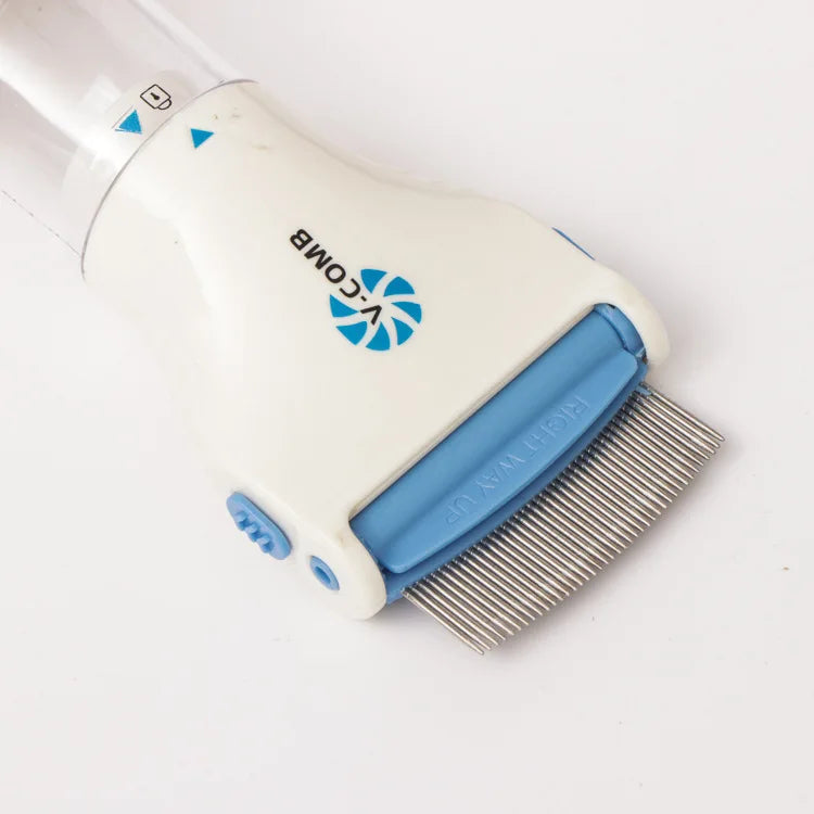 Peigne Anti-Poux Électrique V-COMB – Aspirateur à Poux Sans Produits Chimiques