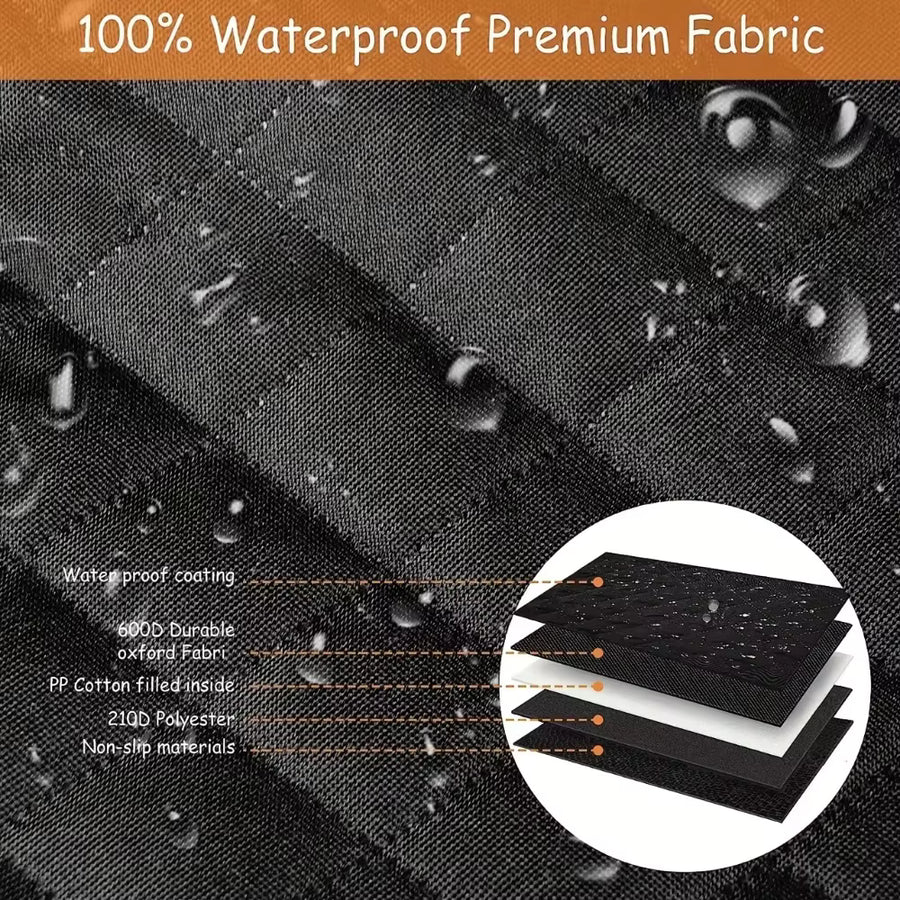 Housse de Coffre Imperméable pour Chien – Protection Totale de Votre Voiture