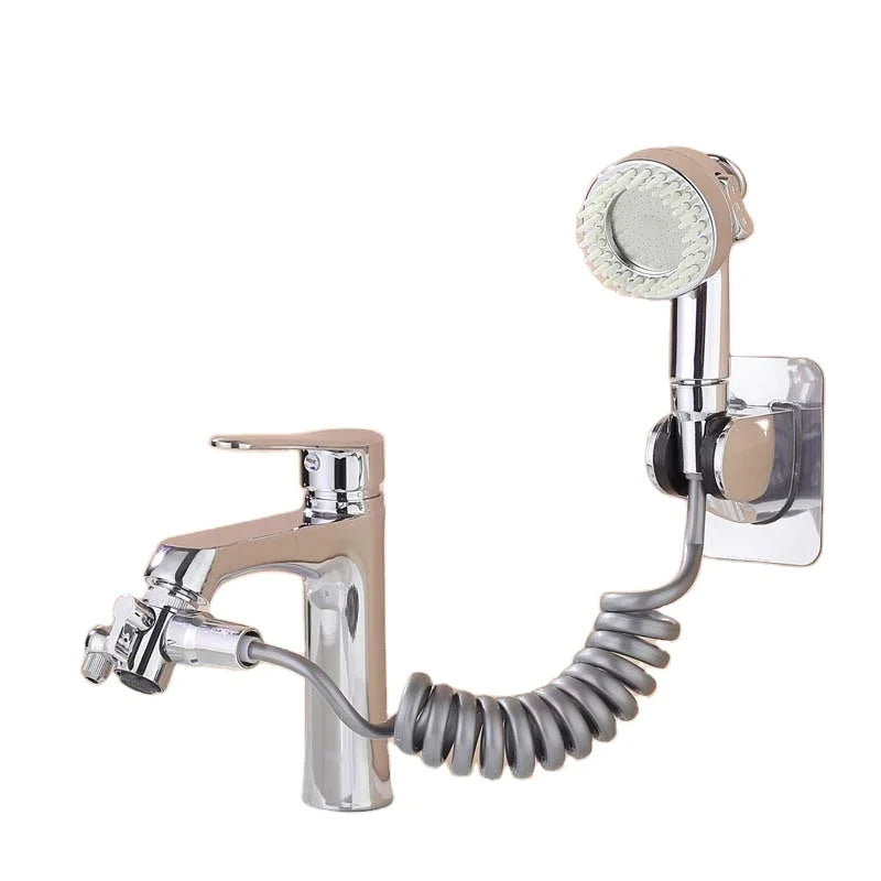 Kit Douchette Extensible pour Robinet – Pulvérisateur Multifonction avec Tuyau Flexible