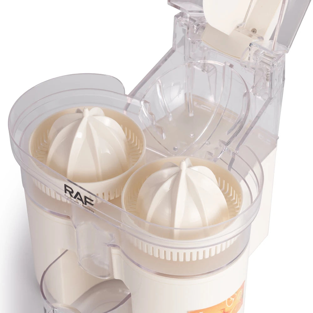 Presse-Agrumes Électrique RAF R-633 – Extracteur de Jus Portable 300ml pour Orange et Citron