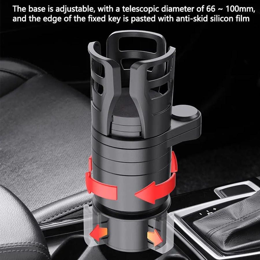 Support Porte-Gobelet Rotatif 360° pour Voiture