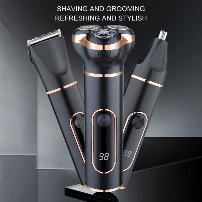 Tondeuse Homme 3 en 1 DALING Rechargeable – Rasoir Électrique, Tondeuse et Coupe-Nez