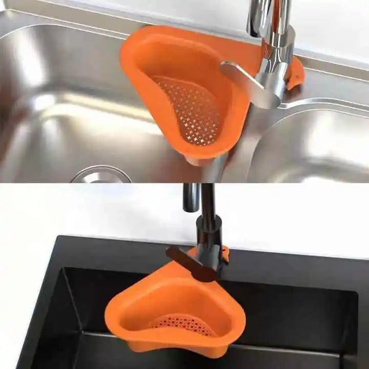 Panier Égouttoir d’Évier Design Cygne – Filtre de Cuisine Multifonction pour Déchets