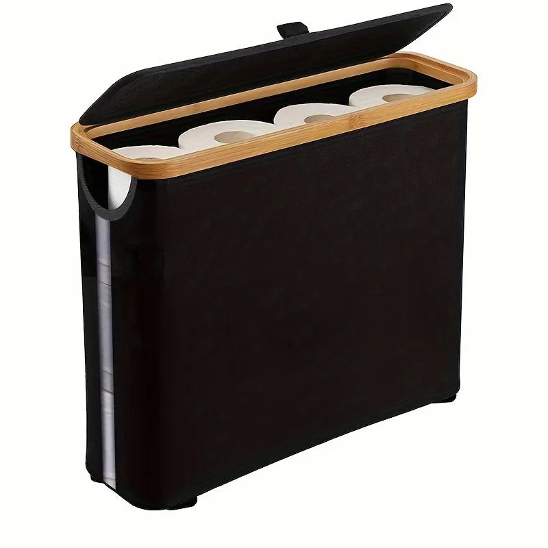 Panier de Rangement pour Papier Toilette – Organisateur Élégant pour Salle de Bain