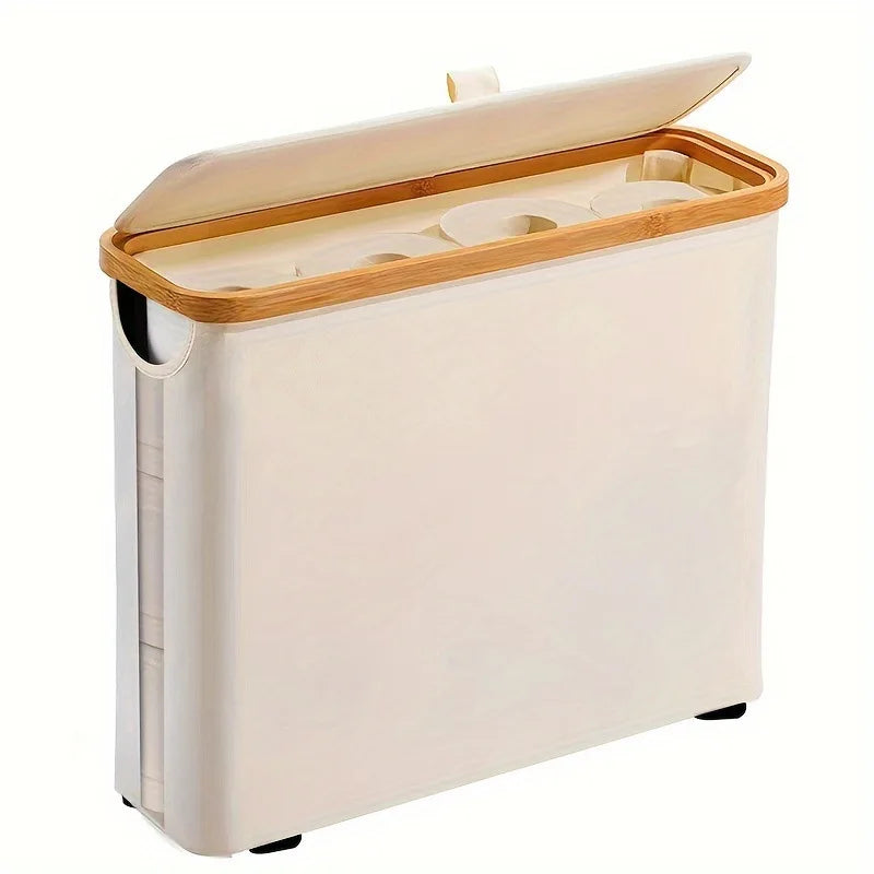 Panier de Rangement pour Papier Toilette – Organisateur Élégant pour Salle de Bain