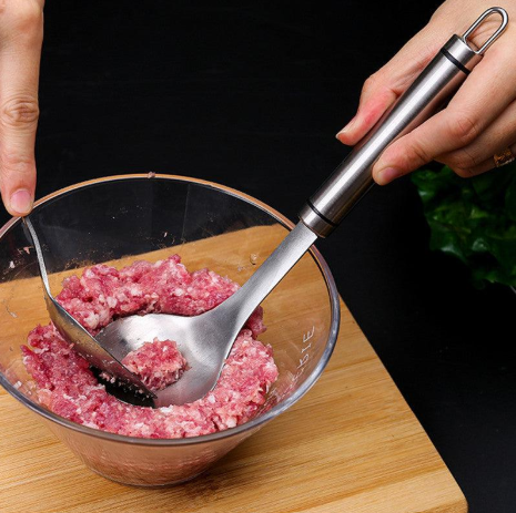 Cuillère à Boulettes de Viande
