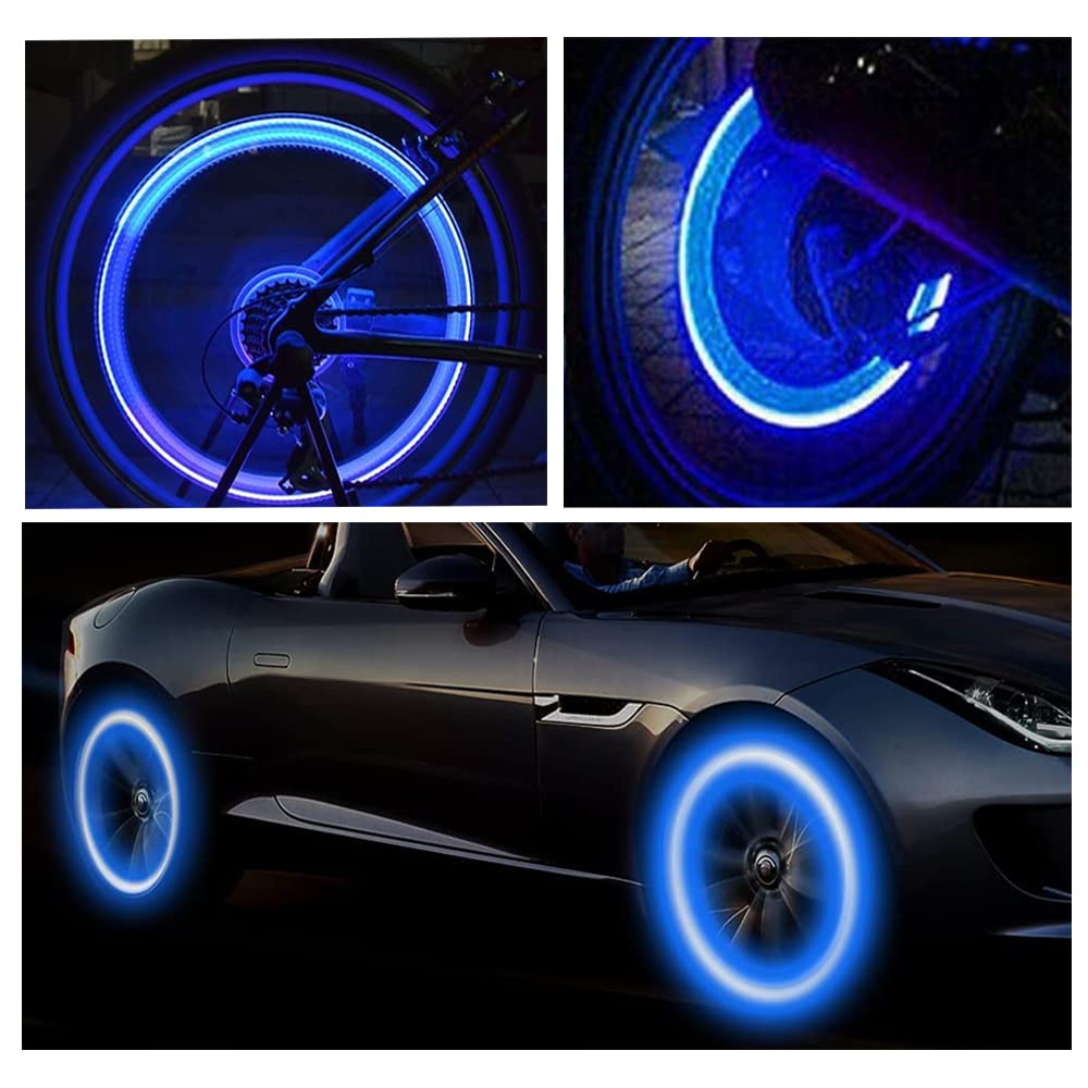 Bouchons Lumineux LED pour Pneus