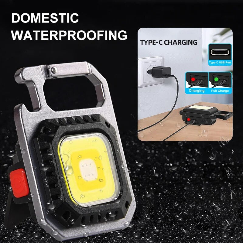 Mini Lampe LED Rechargeable Multifonction