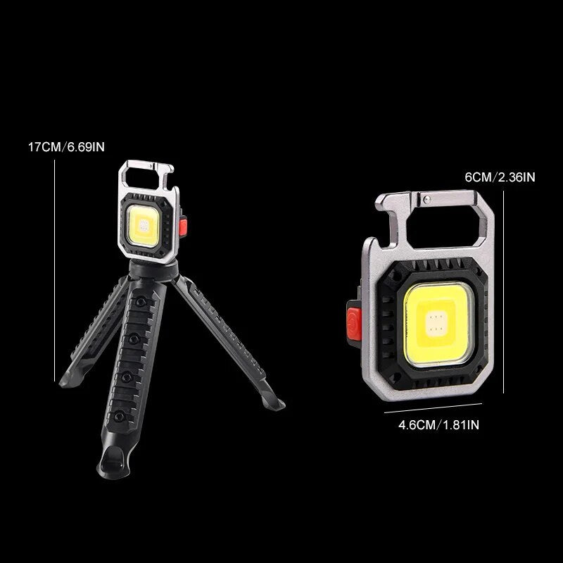 Mini Lampe LED Rechargeable Multifonction