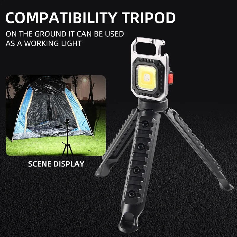Mini Lampe LED Rechargeable Multifonction