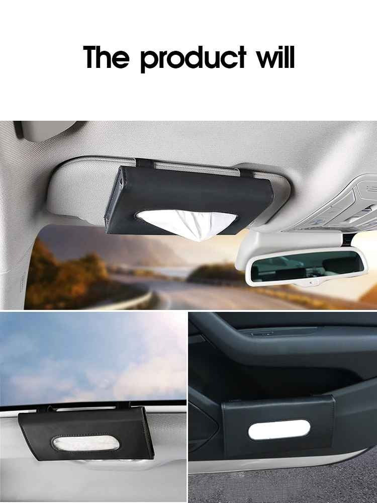 Boîte à Mouchoirs Premium pour Voiture
