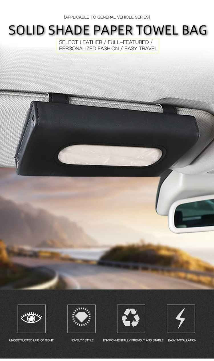 Boîte à Mouchoirs Premium pour Voiture