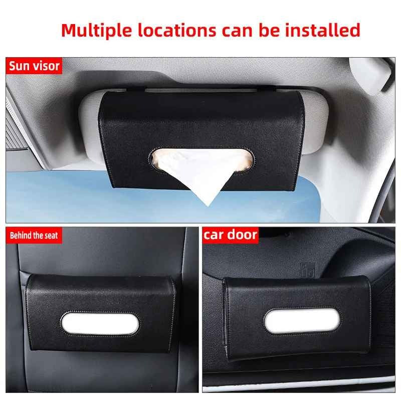 Boîte à Mouchoirs Premium pour Voiture