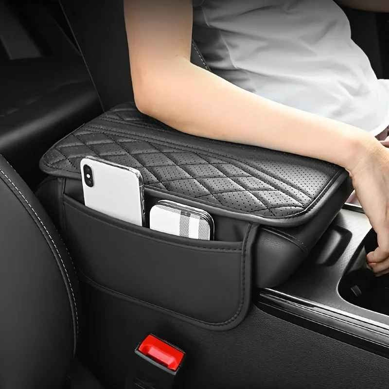 Accoudoir Auto avec Poches de Rangement