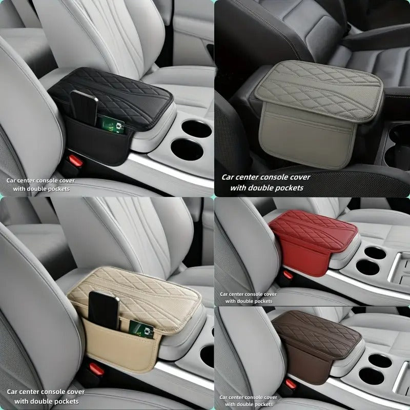 Accoudoir Auto avec Poches de Rangement