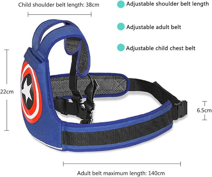 Ceinture de Sécurité Moto Enfant
