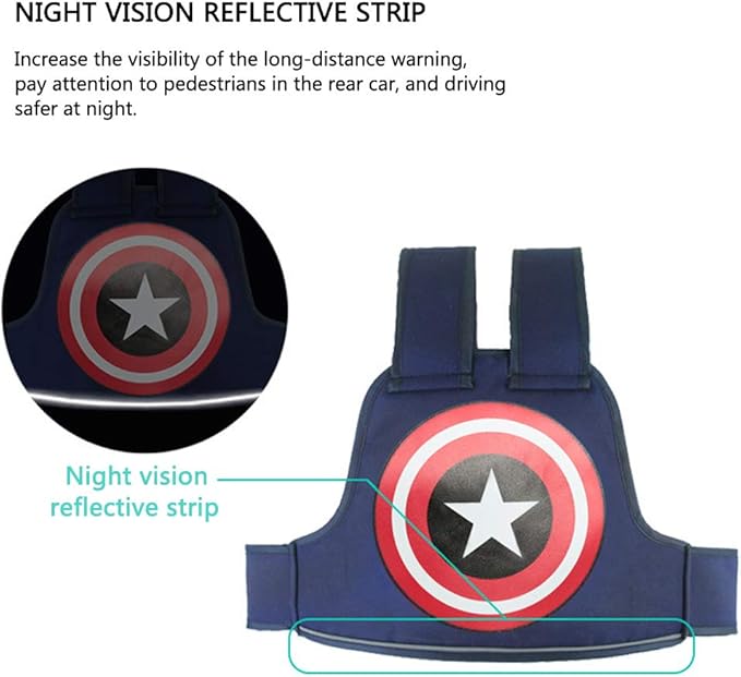 Ceinture de Sécurité Moto Enfant