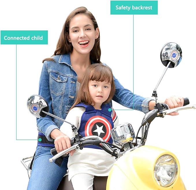 Ceinture de Sécurité Moto Enfant