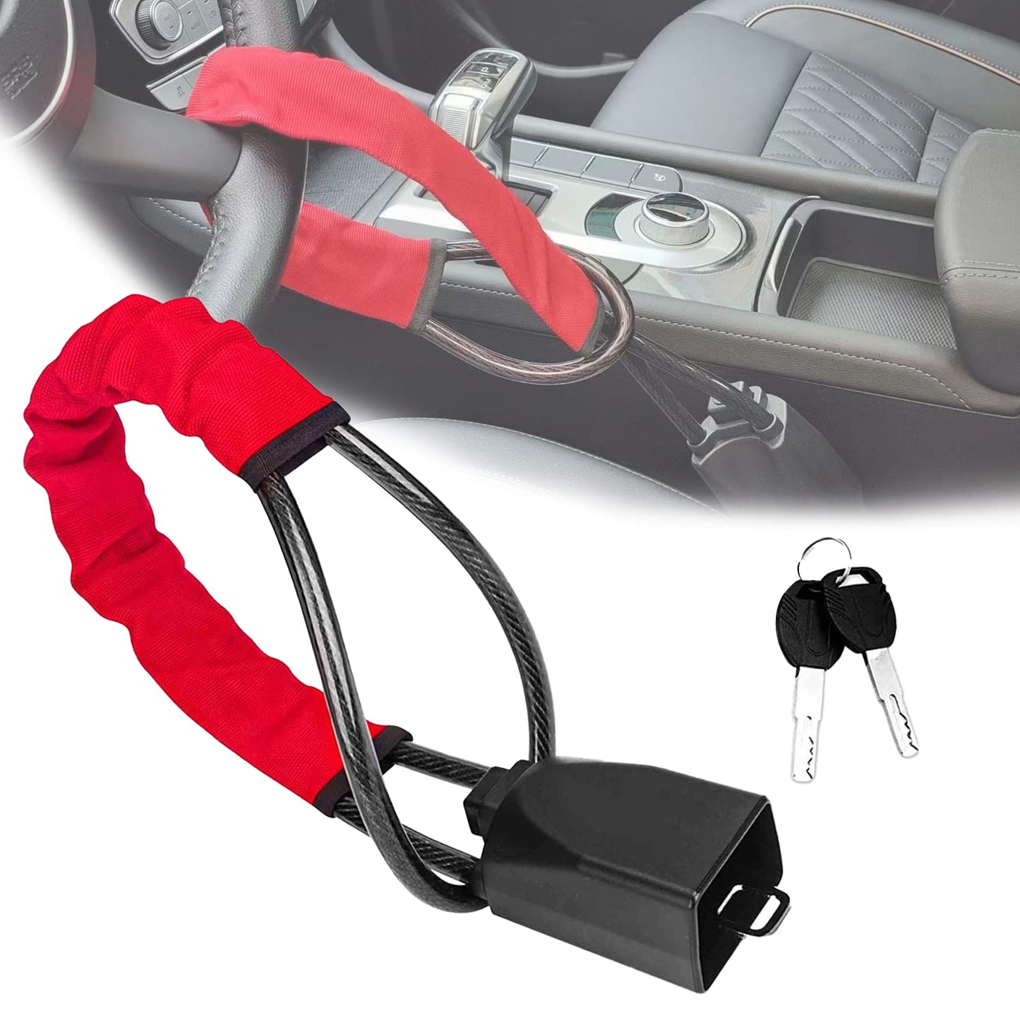Antivol de Volant Renforcé pour Voiture