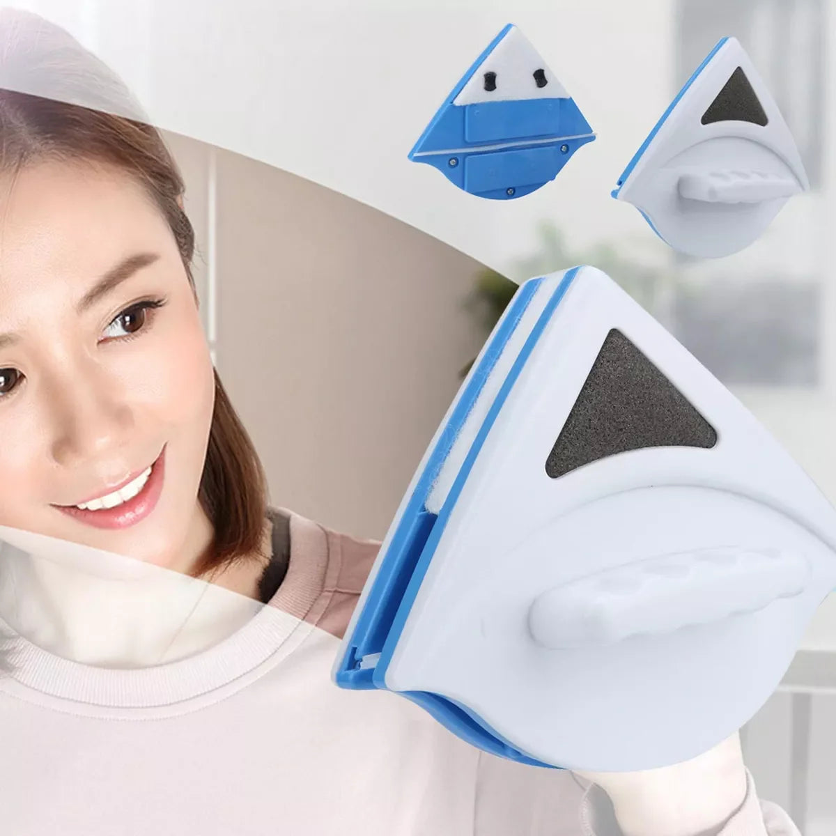 Nettoyeur Magnétique Double Face pour Vitres