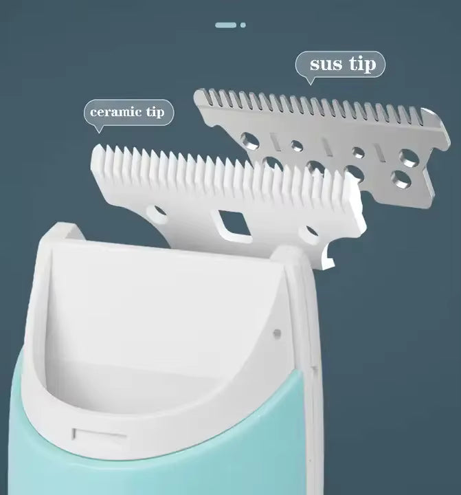 Tondeuse Bébé Silencieuse avec Aspiration Intégrée