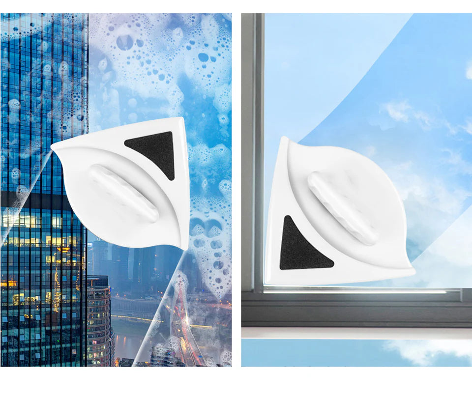 Nettoyeur Magnétique Double Face pour Vitres