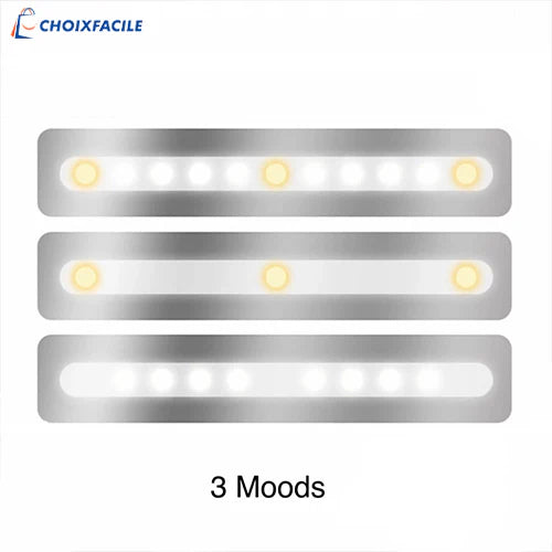 Miroir LED Rechargeable pour Pare-Soleil de Voiture