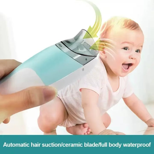 Tondeuse Bébé Silencieuse avec Aspiration Intégrée