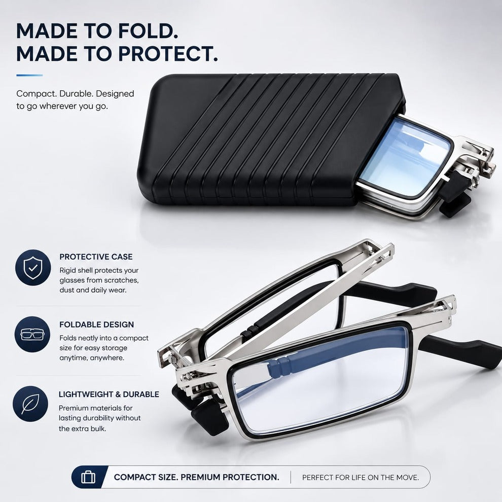 Lunettes de Lecture Pliables en Titane