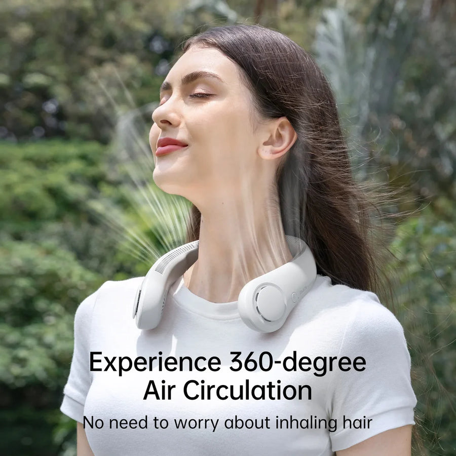 Ventilateur de Cou Sans Pales – Refroidissement à 360°
