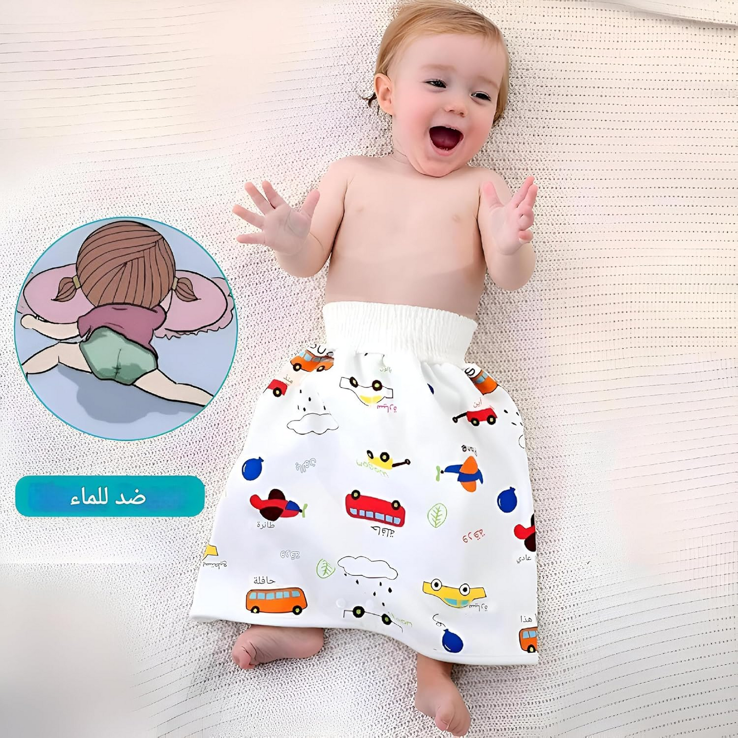 Jupe de Nuit Anti-Fuite pour Bébé