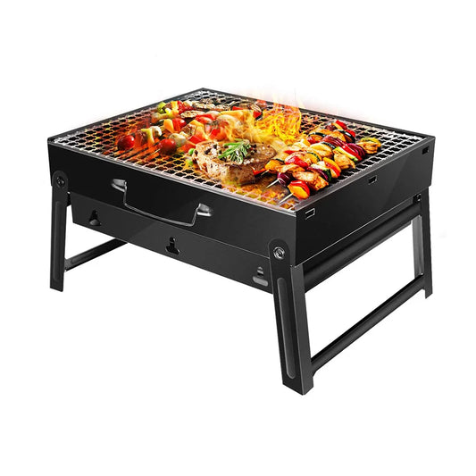 Barbecue Charbon en Acier Inoxydable