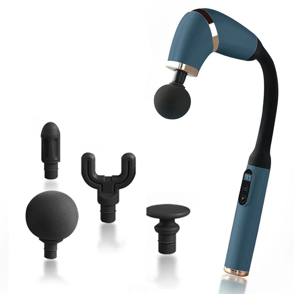 Pistolet de Massage Musculaire Haute Fréquence – Appareil de Massage Profond pour Récupération Sportive