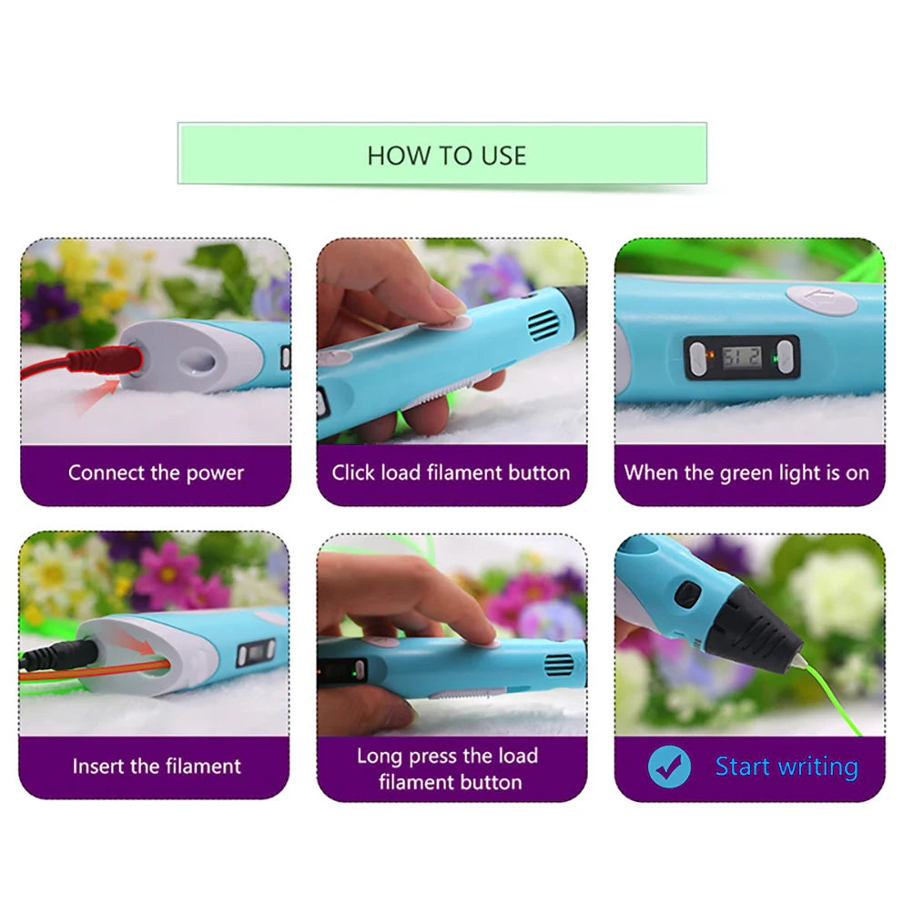 Stylo 3D Intelligent – Donnez Vie à l’Imagination