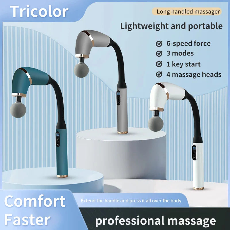 Pistolet de Massage Musculaire Haute Fréquence – Appareil de Massage Profond pour Récupération Sportive