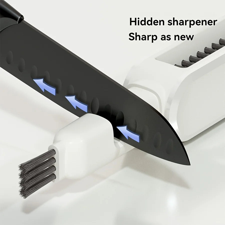 Brosse Multifonction 4 en 1 pour Couteaux