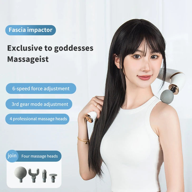 Pistolet de Massage Musculaire Haute Fréquence – Appareil de Massage Profond pour Récupération Sportive