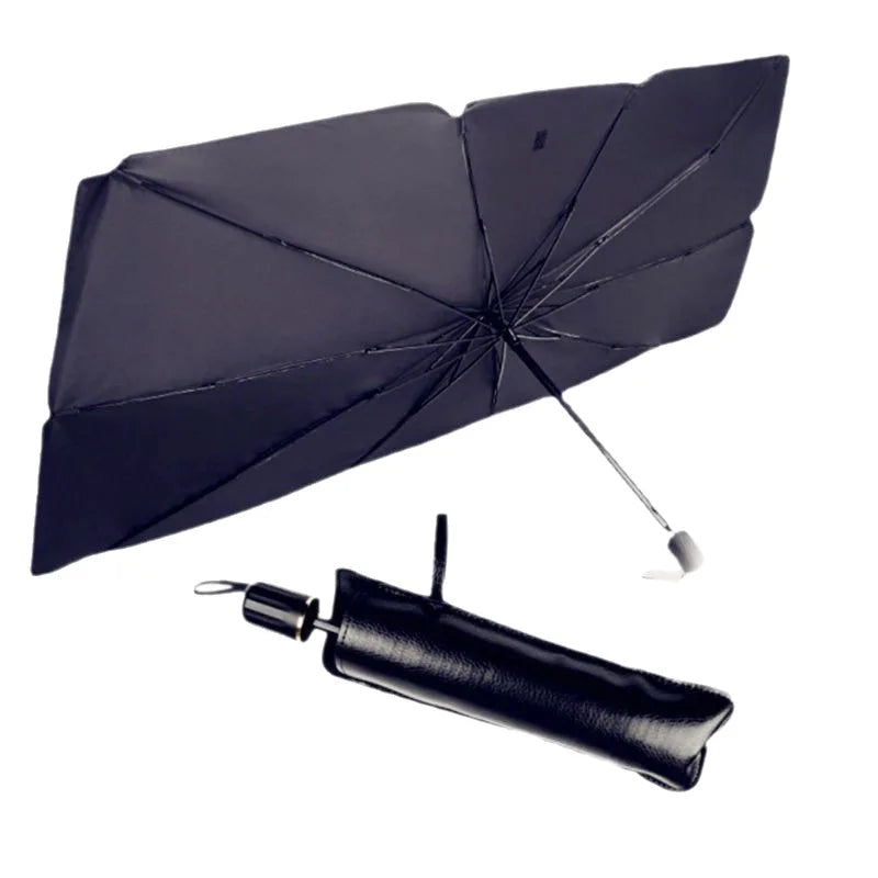 Poignée de pliage de pare-brise de voiture Pare-soleil de pare-brise 7 couches UV Shade Shade