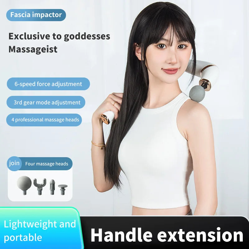 Pistolet de Massage Musculaire Haute Fréquence – Appareil de Massage Profond pour Récupération Sportive
