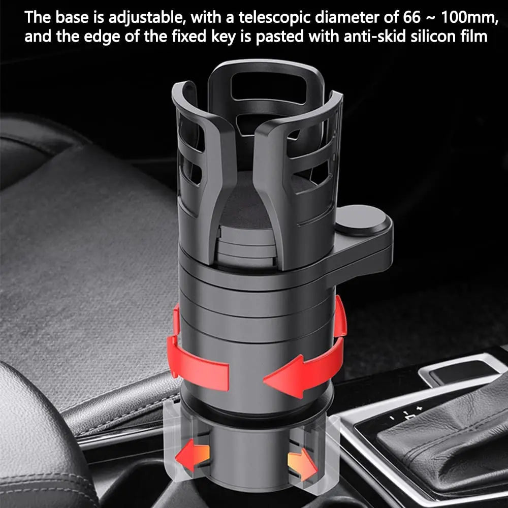 Support Porte-Gobelet Rotatif 360° pour Voiture