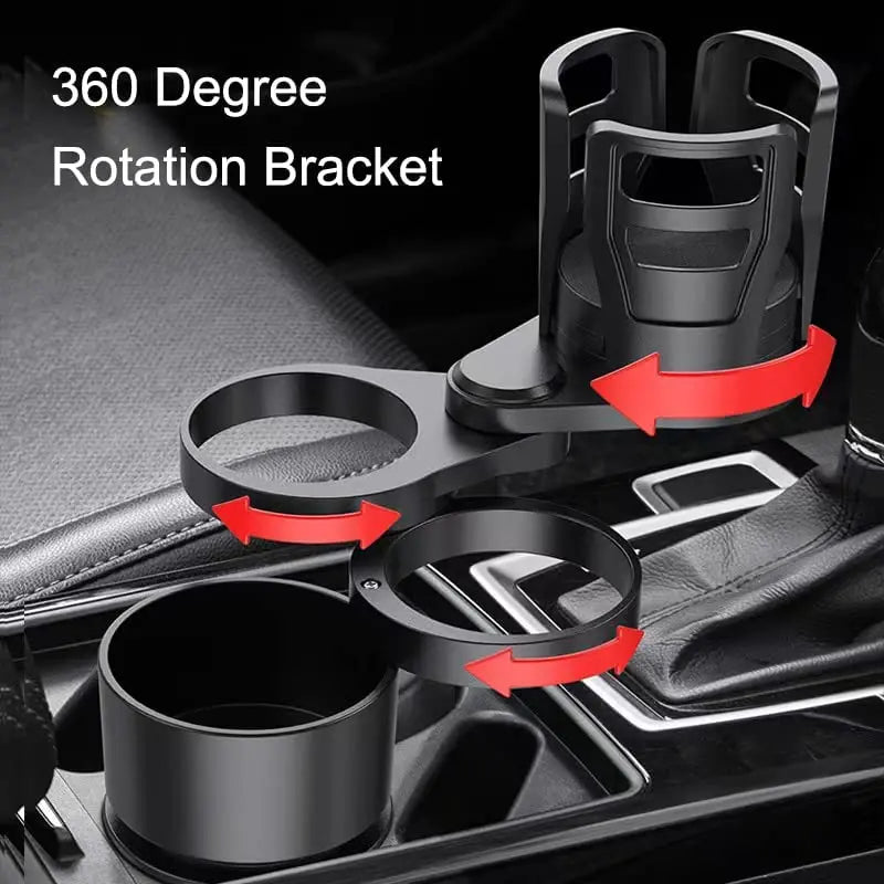 Support Porte-Gobelet Rotatif 360° pour Voiture