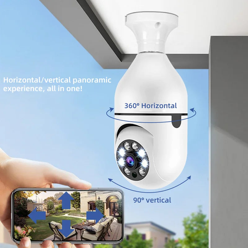 Caméra de Surveillance WiFi 360° HD