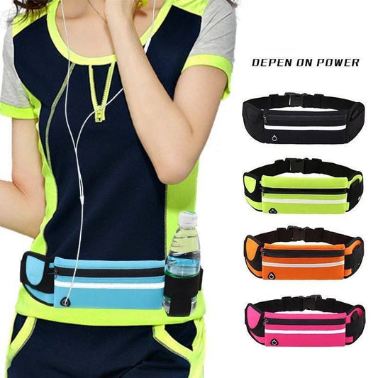 Ceinture Running Étanche avec Porte-Bouteille