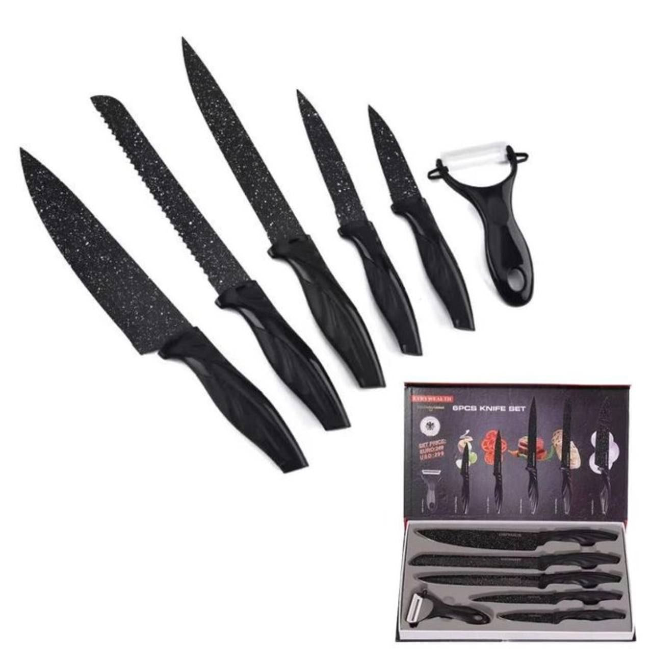 Set de couteaux de cuisine professionnel