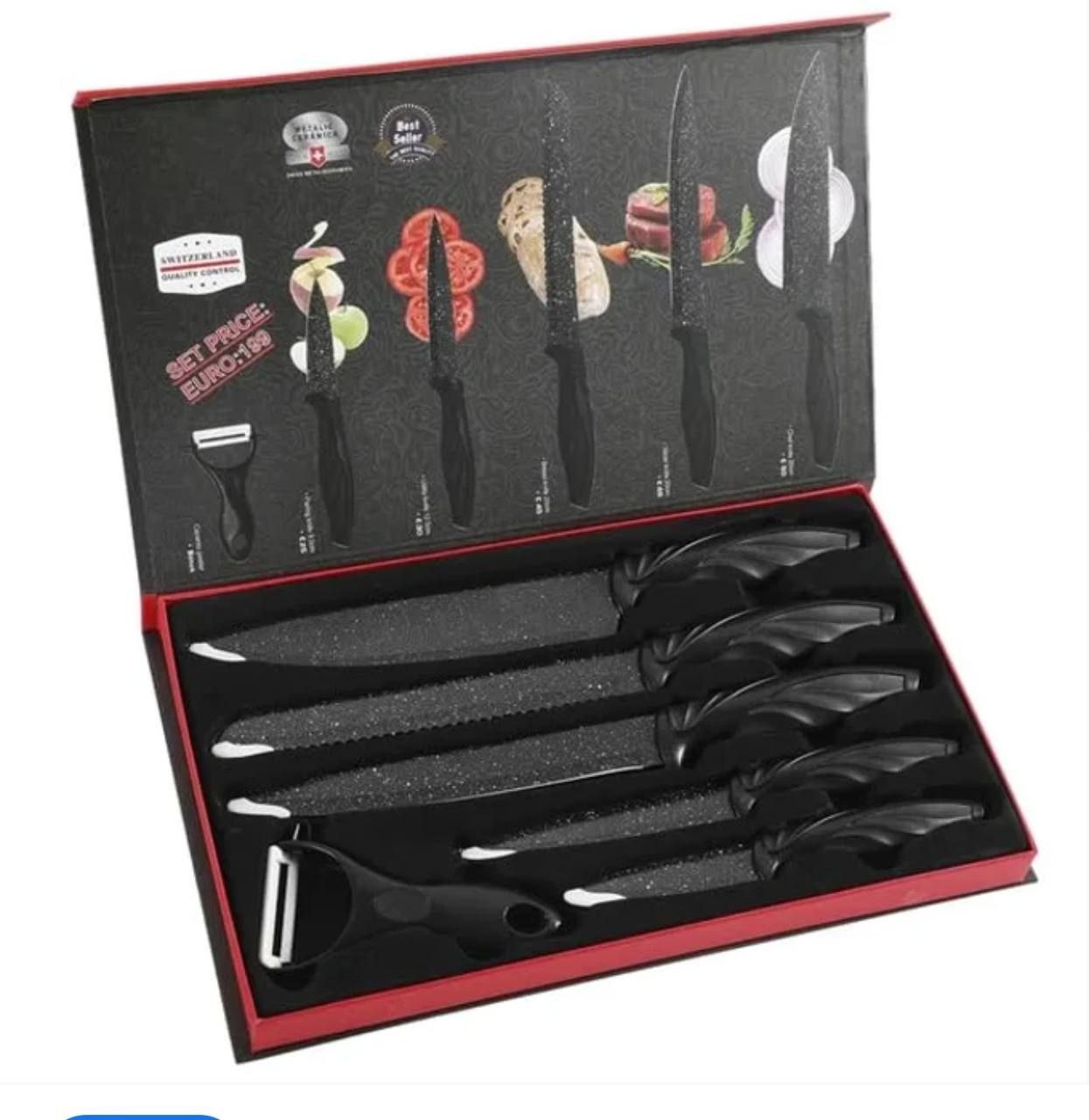 Set de couteaux de cuisine professionnel