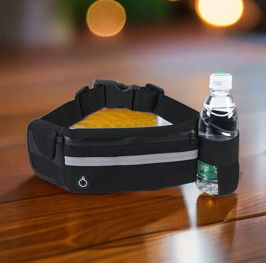 Ceinture Running Étanche avec Porte-Bouteille