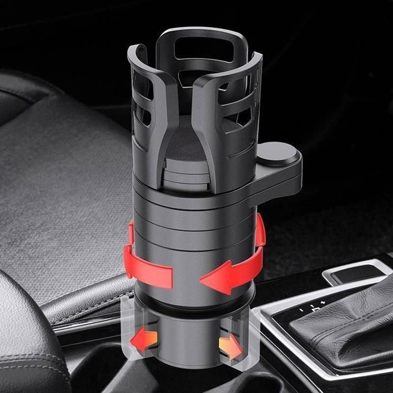 Support Porte-Gobelet Rotatif 360° pour Voiture