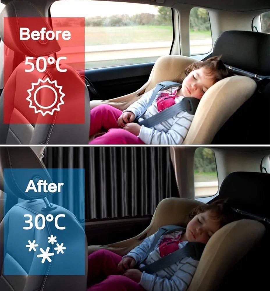 Rideaux Magnétiques Pare-Soleil pour Voiture
