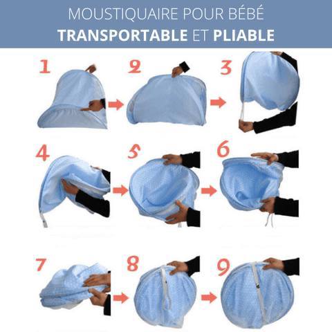 Moustiquaire Bébé Pliable