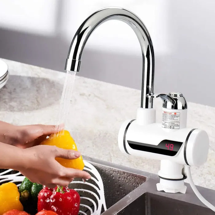 Robinet Chauffe-eau instantané électrique affichage de la température